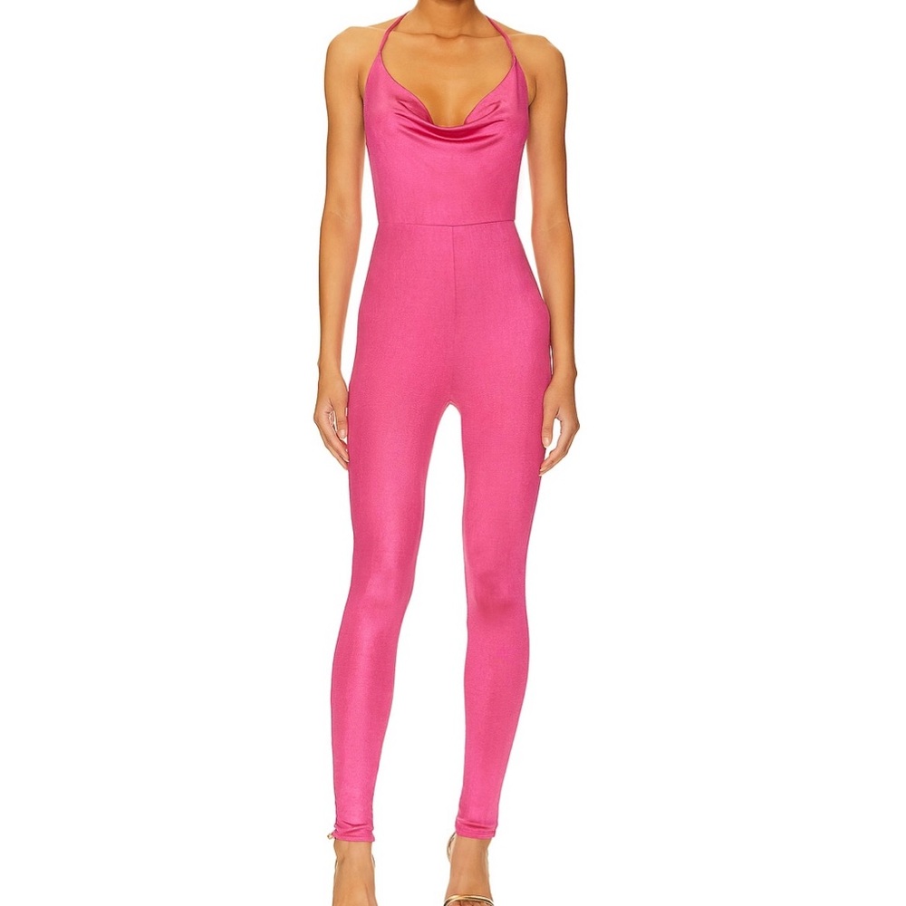 NBD PINK JUMPSUIT